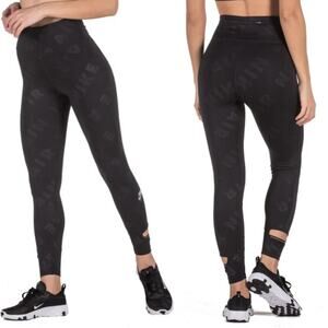 Nike Air 7/8 High Waist Running Tights in Black